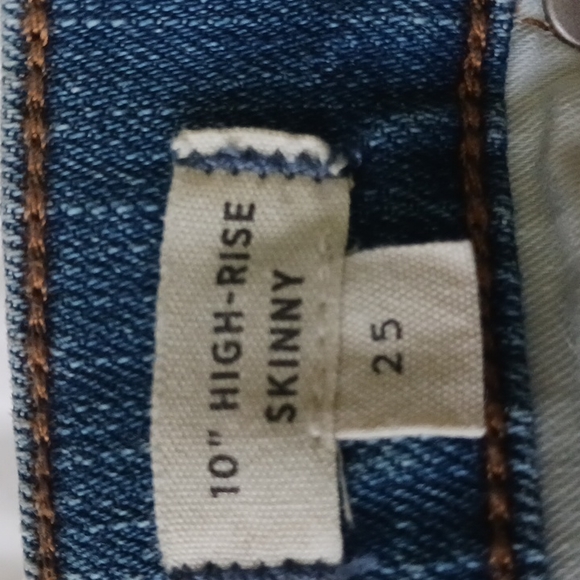 ⬇️Price drop⬇️ Madewell 10" High-Rise Skinny Jeans, Size 25 - Picture 9 of 12